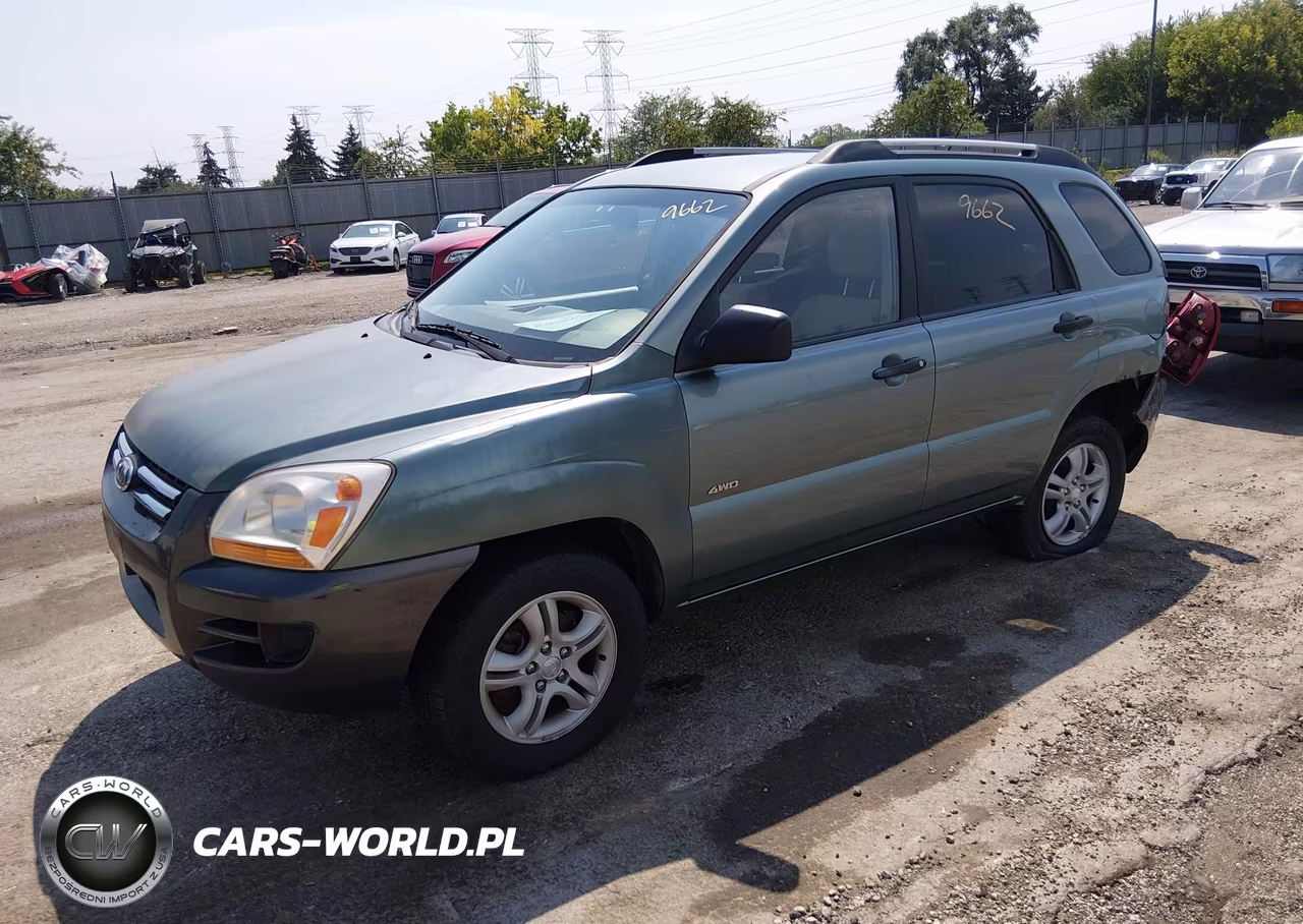2007 Kia Sportage Lx V6 VIN:KNDJE723977398767 - 2