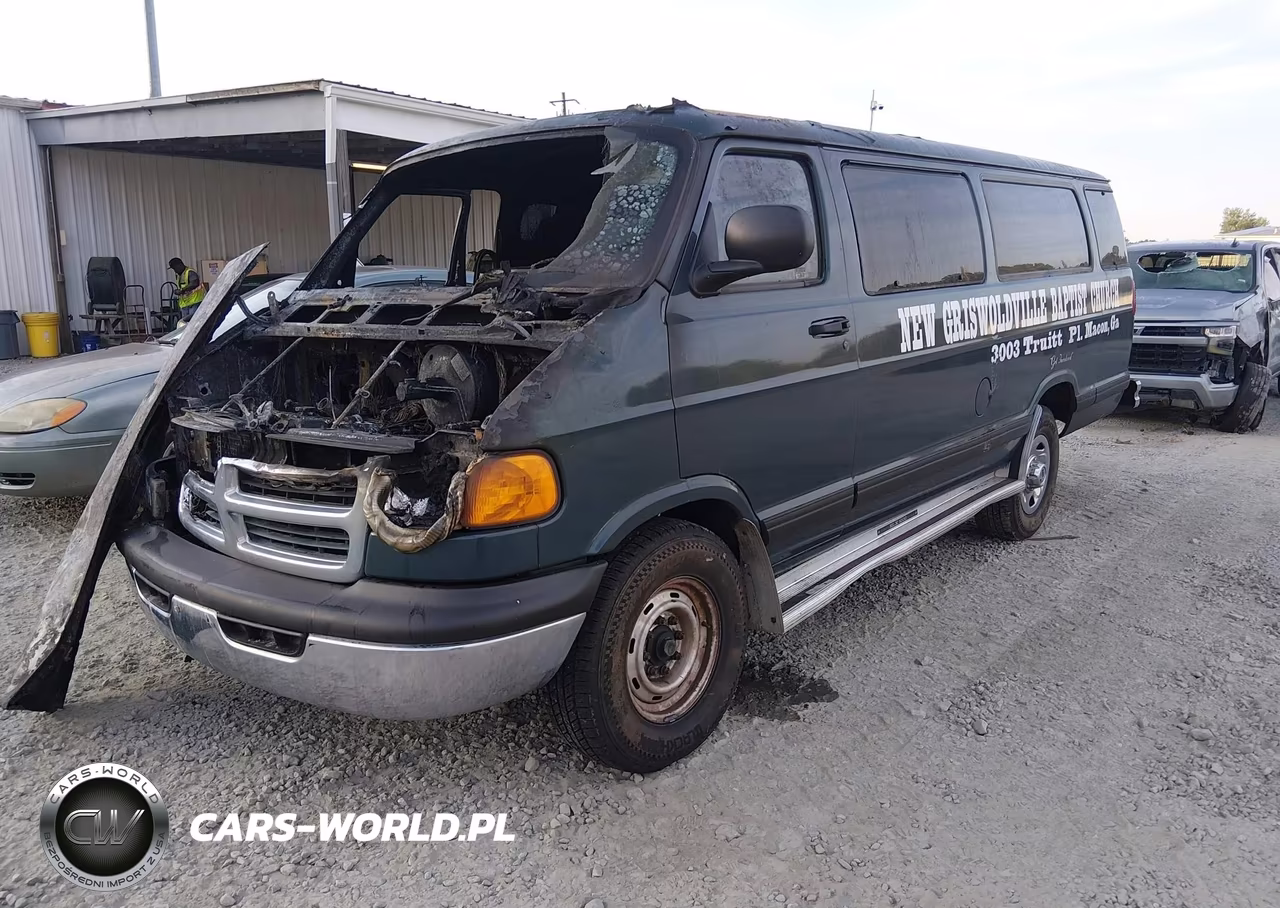 2000 Dodge Ram Wagon 3500 VIN:2B5WB35Z7YK122144 - 2