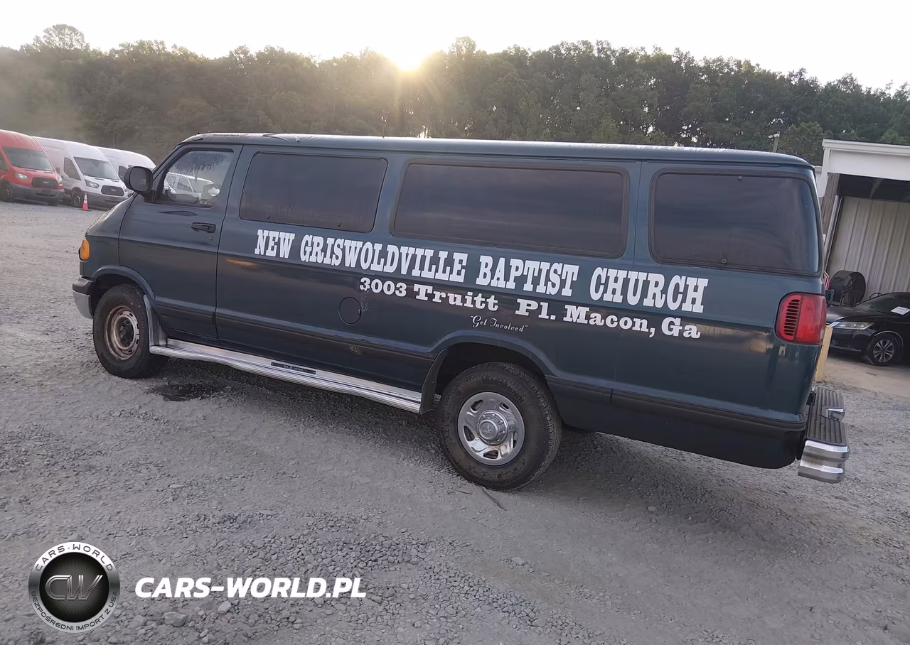 2000 Dodge Ram Wagon 3500 VIN:2B5WB35Z7YK122144 - 3