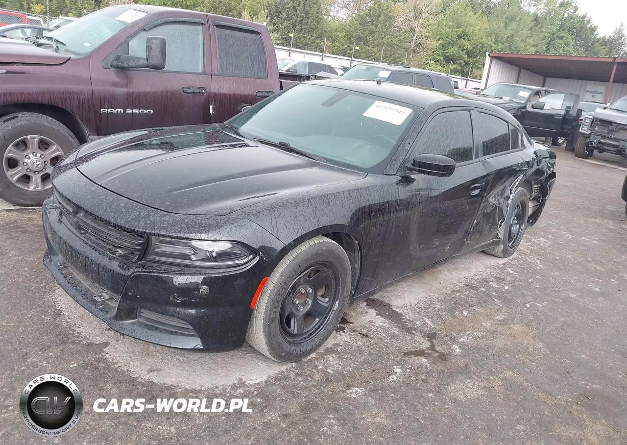 2021 Dodge Charger Police Rwd VIN:2C3CDXAT1MH670990 - 2