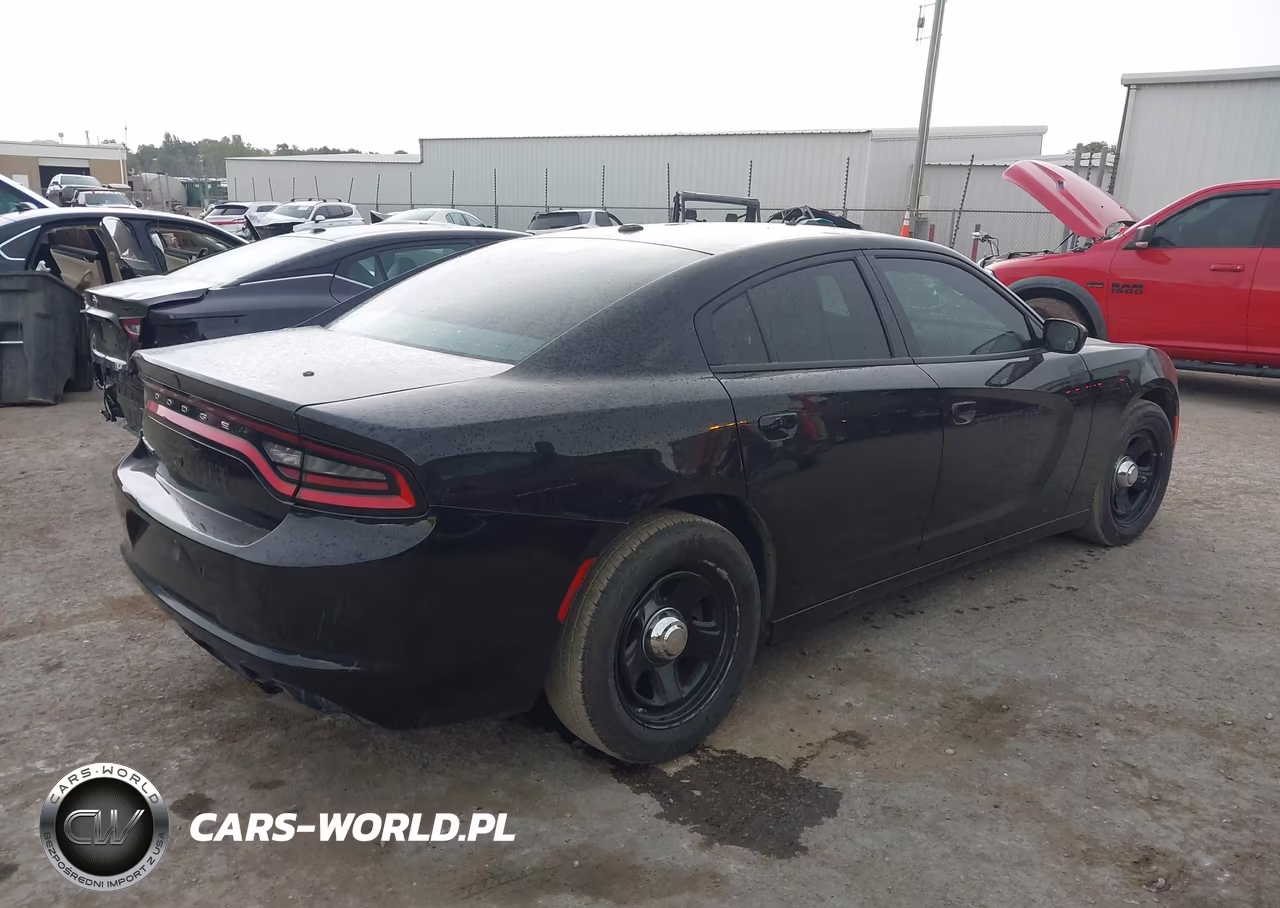 2021 Dodge Charger Police Rwd VIN:2C3CDXAT1MH670990 - 4