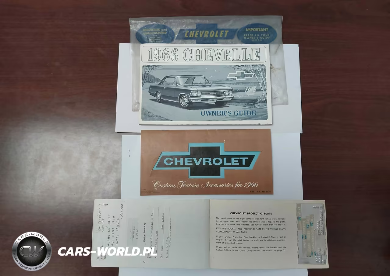 1966 Chevrolet Malibu VIN:136176K195911 - 17
