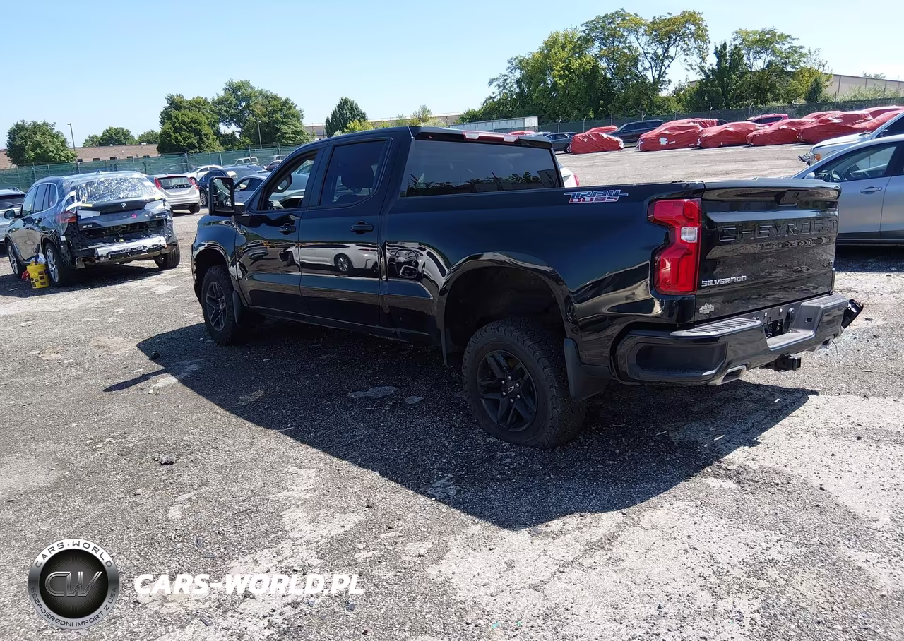2022 Chevrolet Silverado 1500 Ltd Lt Trail Boss VIN:1GCUYFET1NZ127231 - 3