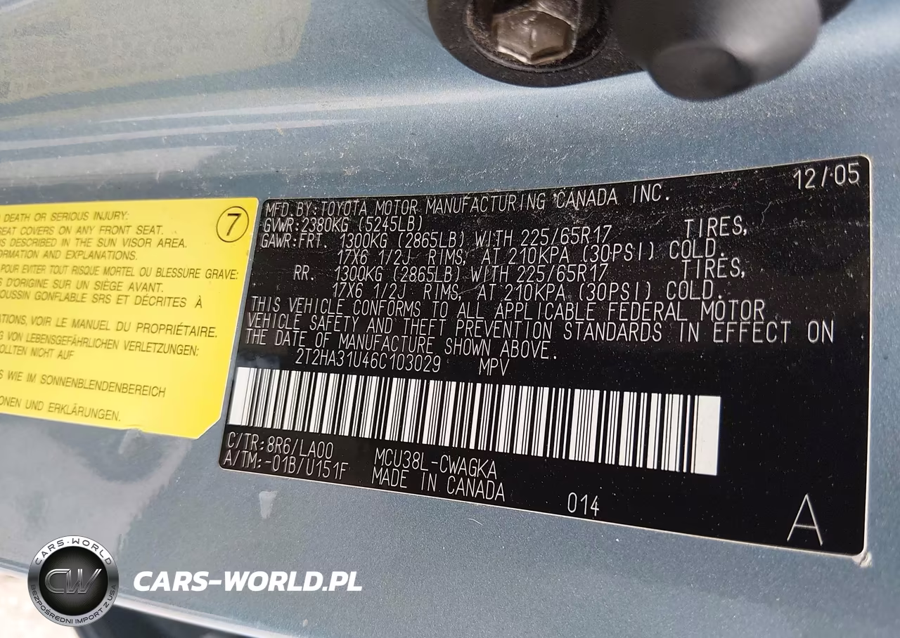 2006 Lexus Rx 330 VIN:2T2HA31U46C103029 - 9