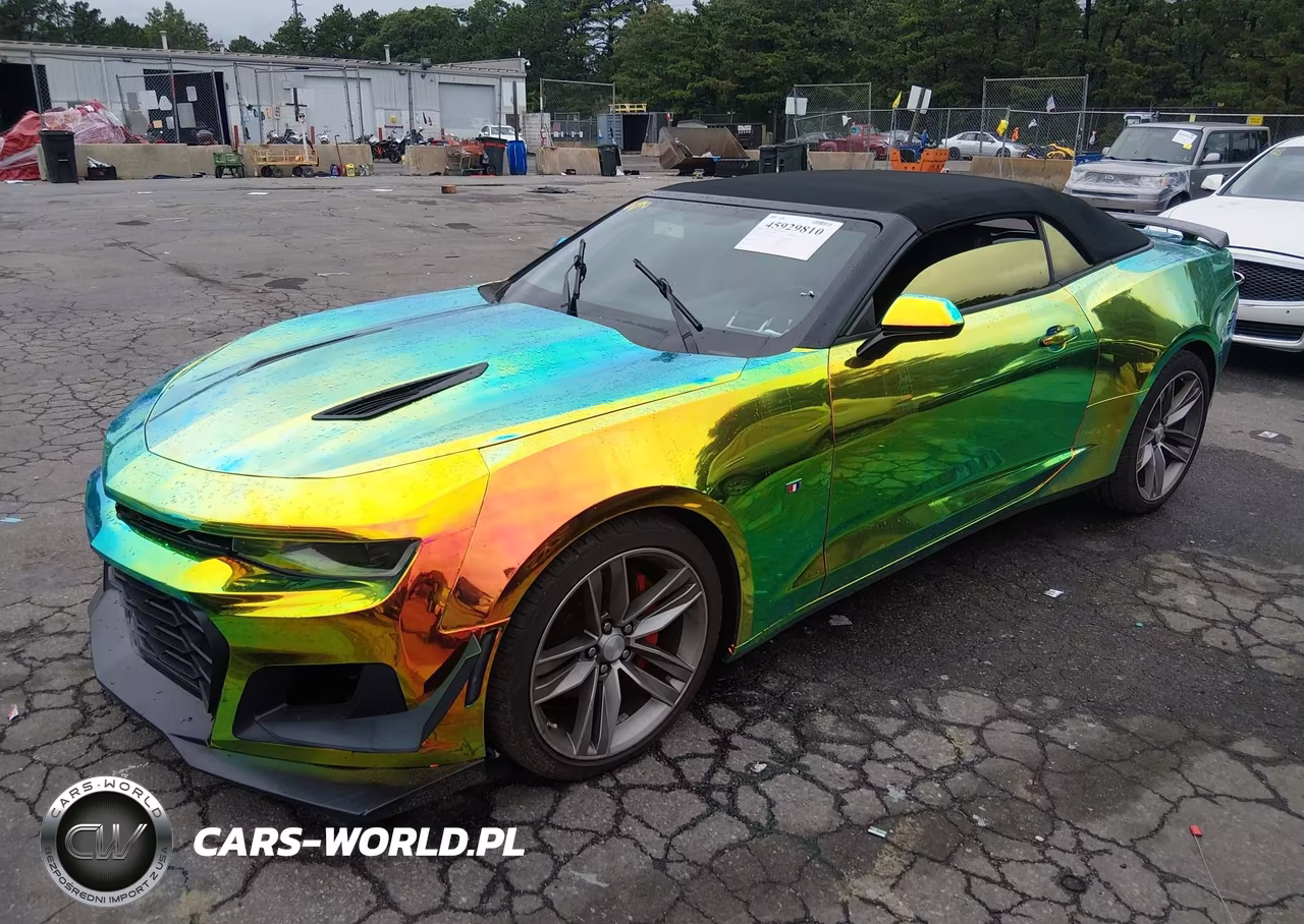 2017 Chevrolet Camaro Ss VIN:1G1FF3D70H0206201 - 2