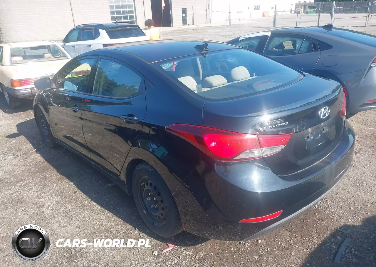 2016 Hyundai Elantra Se VIN:5NPDH4AE0GH728538 - 3