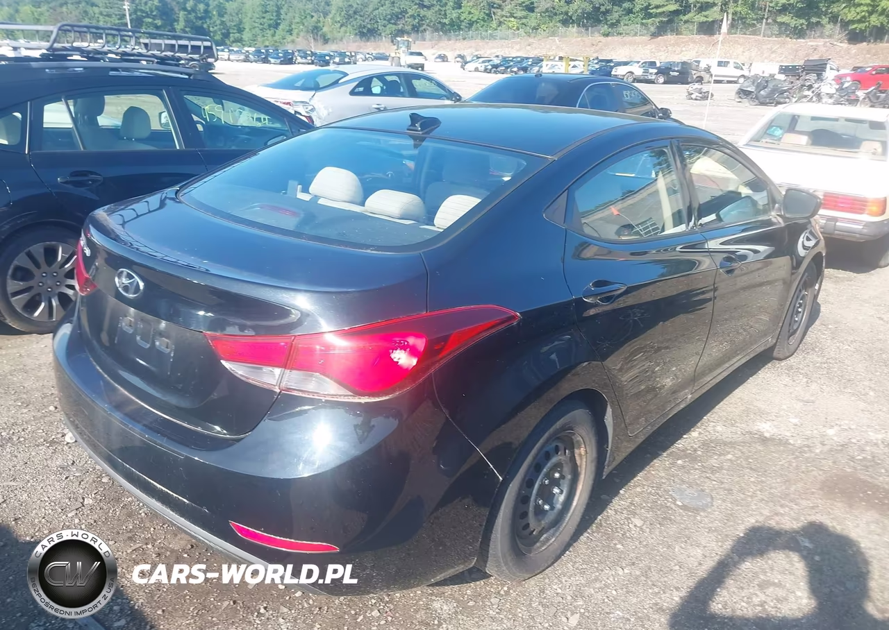 2016 Hyundai Elantra Se VIN:5NPDH4AE0GH728538 - 4