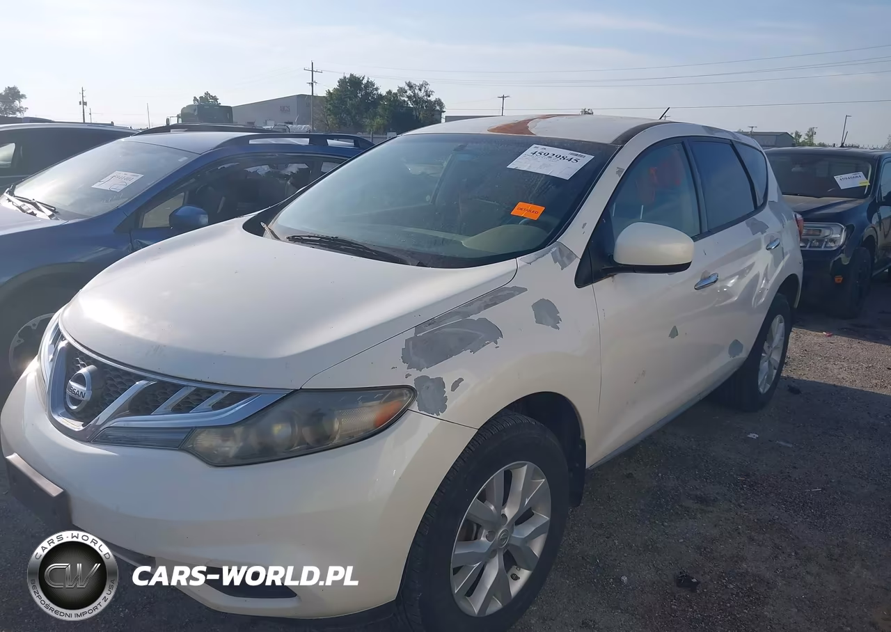 2014 Nissan Murano S VIN:JN8AZ1MU9EW408681 - 2