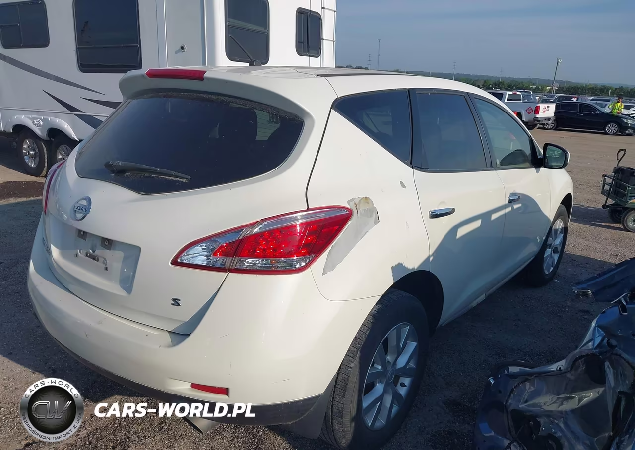 2014 Nissan Murano S VIN:JN8AZ1MU9EW408681 - 4
