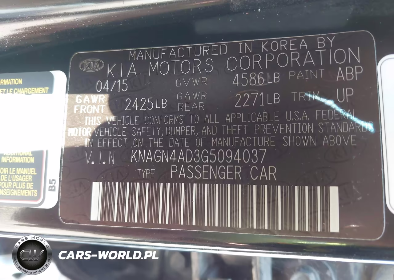2016 Kia Optima Hybrid Ex VIN:KNAGN4AD3G5094037 - 9