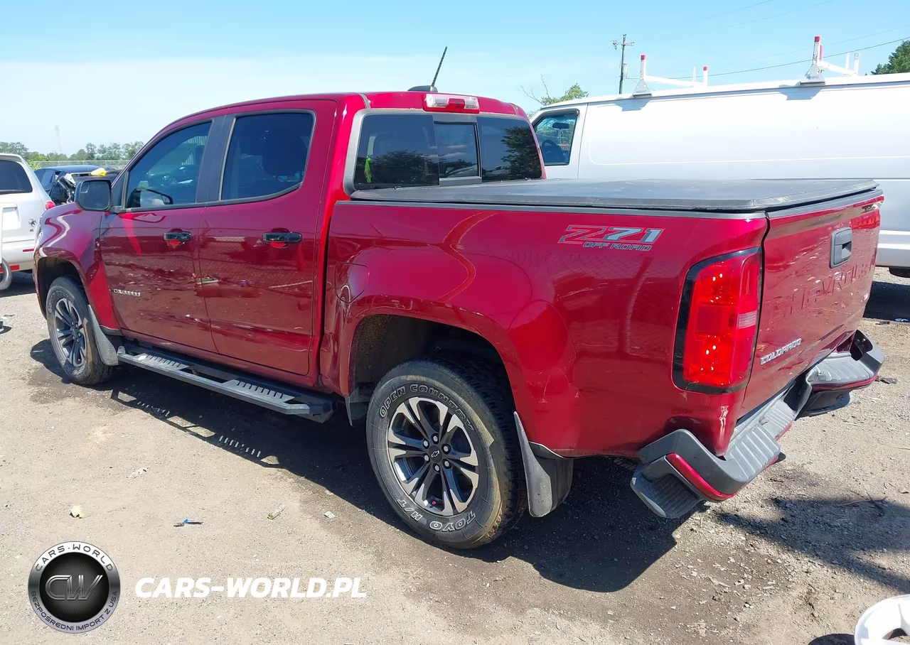 2021 Chevrolet Colorado VIN:1GCGTDEN6M1143911 - 3
