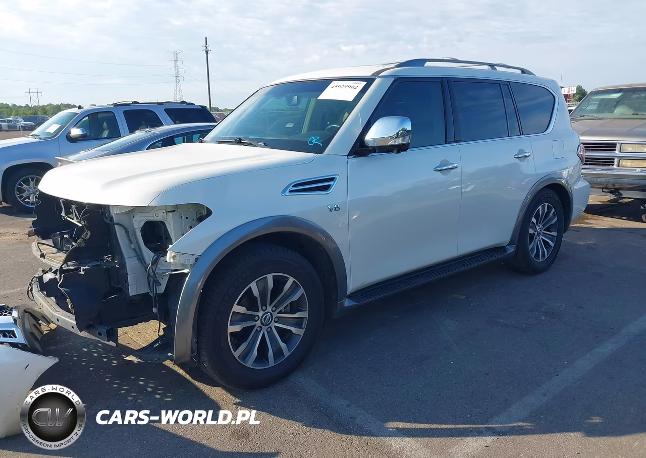 2017 Nissan Armada Sl VIN:JN8AY2ND9H9006654 - 2