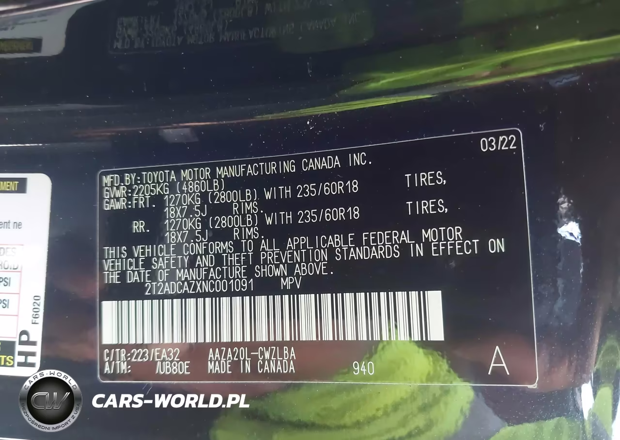 2022 Lexus Nx 250 VIN:2T2ADCAZXNC001091 - 9