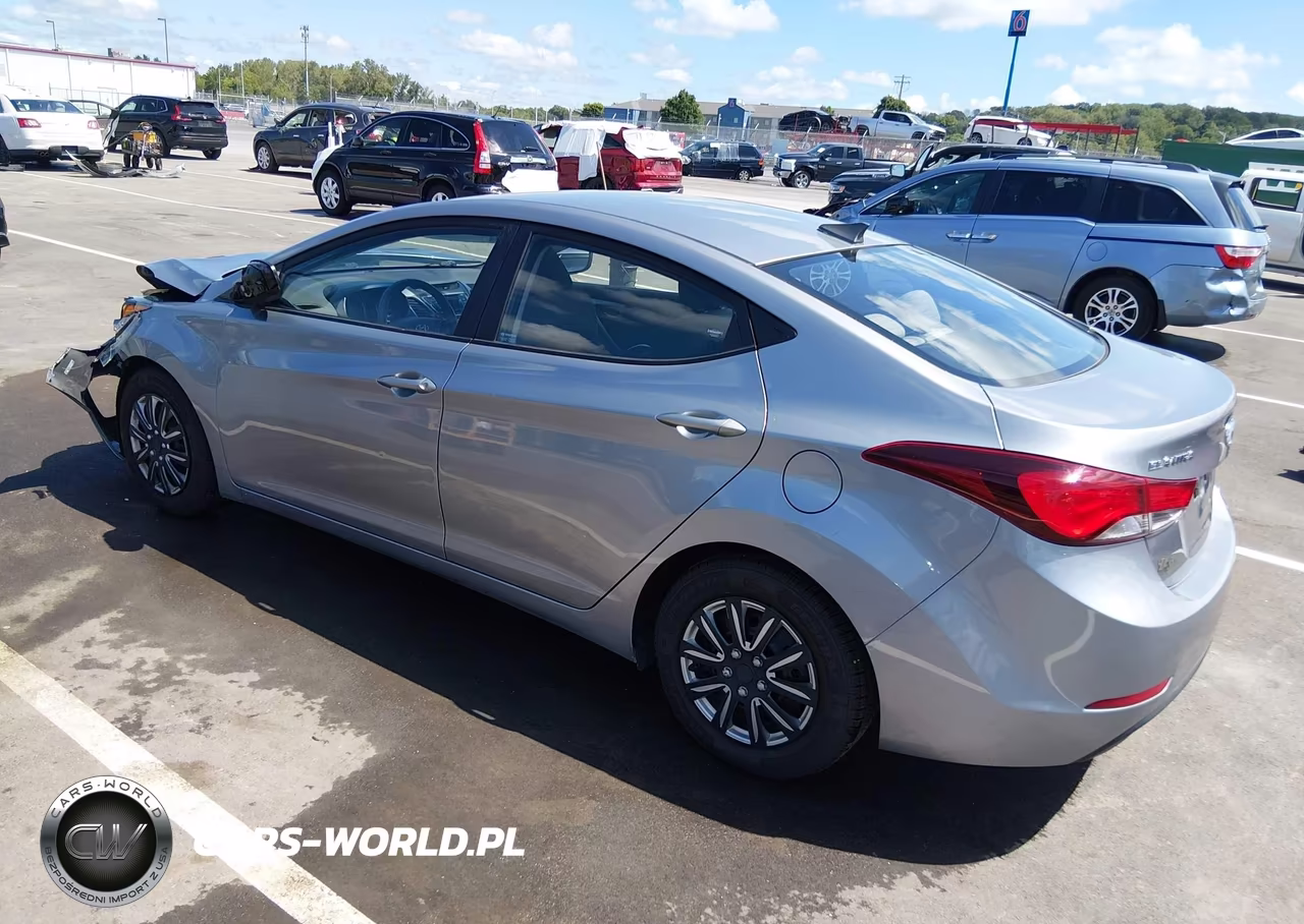 2016 Hyundai Elantra Se VIN:5NPDH4AEXGH688033 - 3