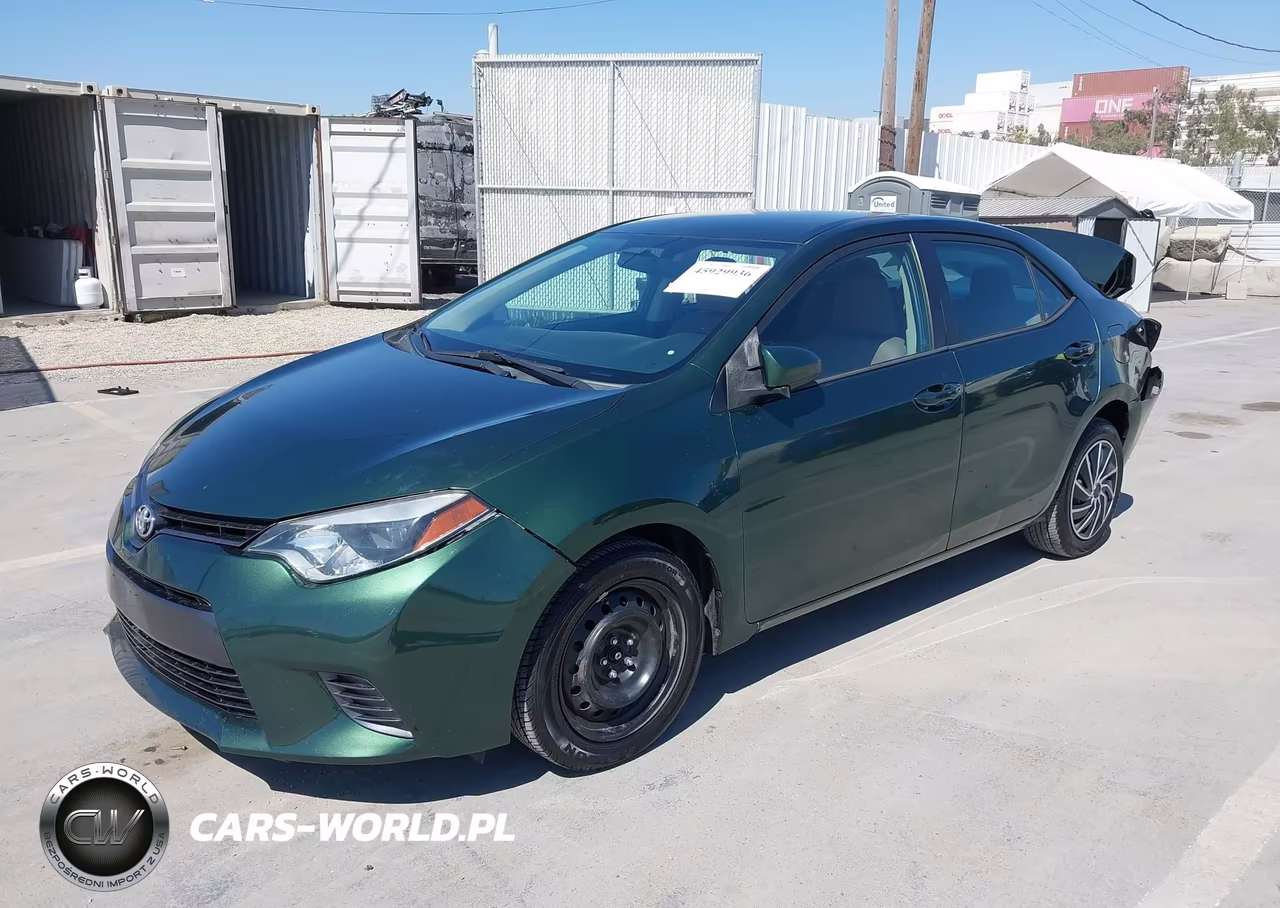 2016 Toyota Corolla Le VIN:5YFBURHE9GP472943 - 2