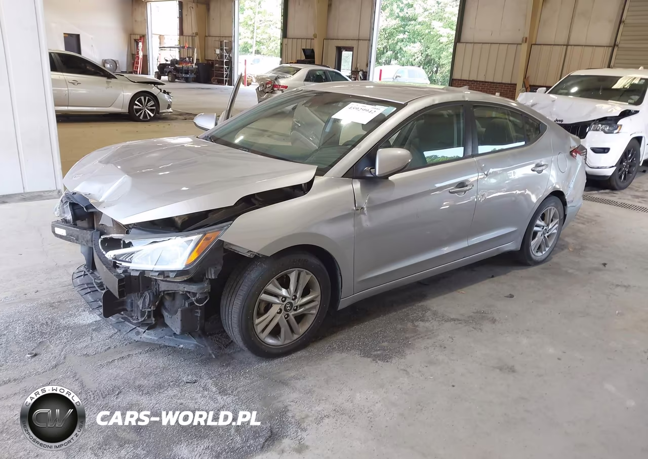 2020 Hyundai Elantra Sel VIN:5NPD84LF8LH551592 - 2