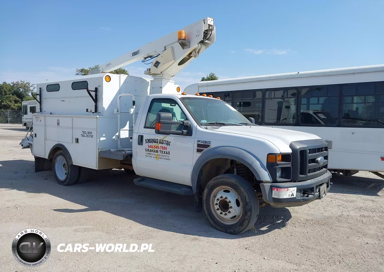 2008 Ford Super Duty F-450 Drw Xl-Xlt VIN:1FDXF46R88EB25199 - 1