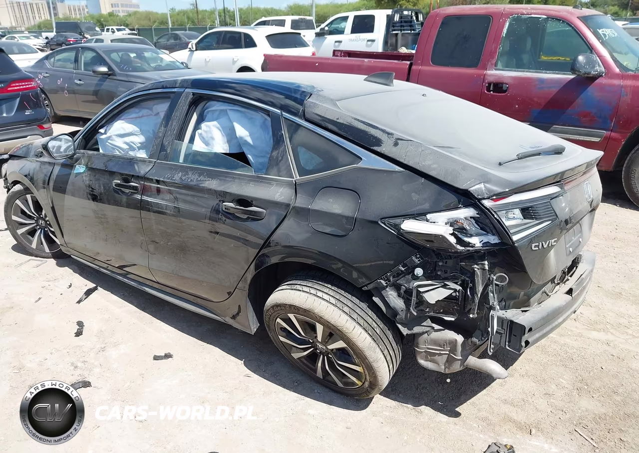2024 Honda Civic Ex-L VIN:19XFL1H74RE016957 - 3