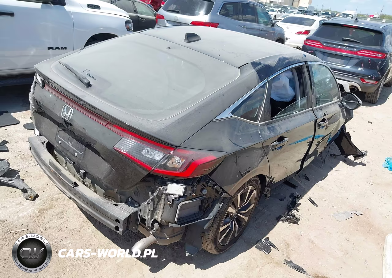 2024 Honda Civic Ex-L VIN:19XFL1H74RE016957 - 4