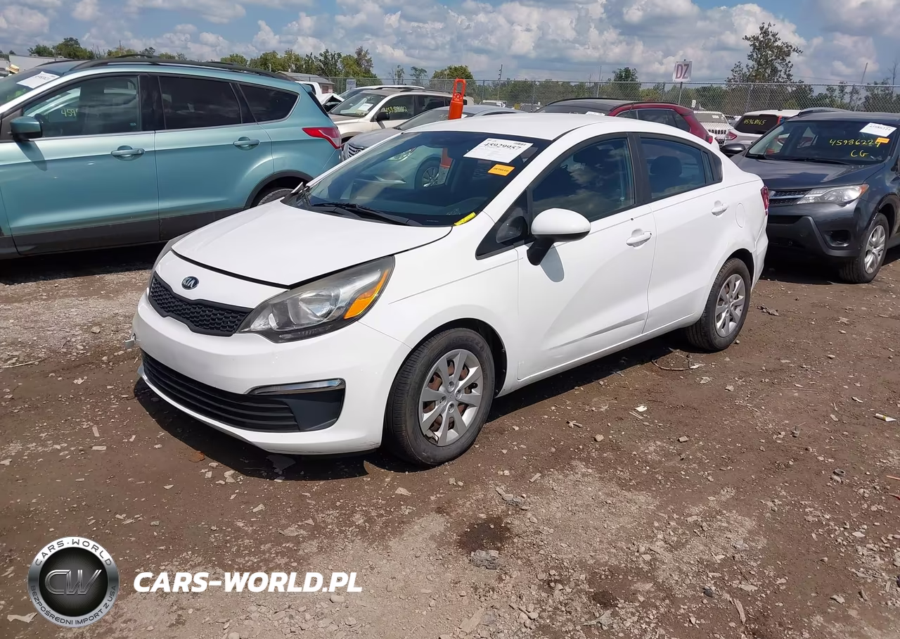 2017 Kia Rio Lx VIN:KNADM4A30H6035519 - 2