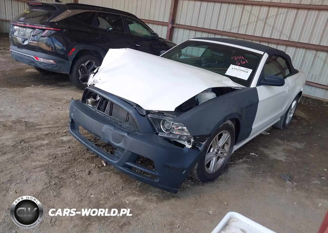 2013 Ford Mustang V6 VIN:1ZVBP8EMXD5221979 - 2