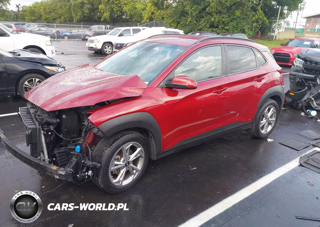 2023 Hyundai Kona Sel VIN:KM8K62AB2PU027220 - 2
