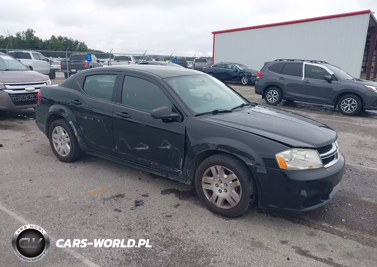 2011 Dodge Avenger Express VIN:1B3BD4FB6BN608755 - 1