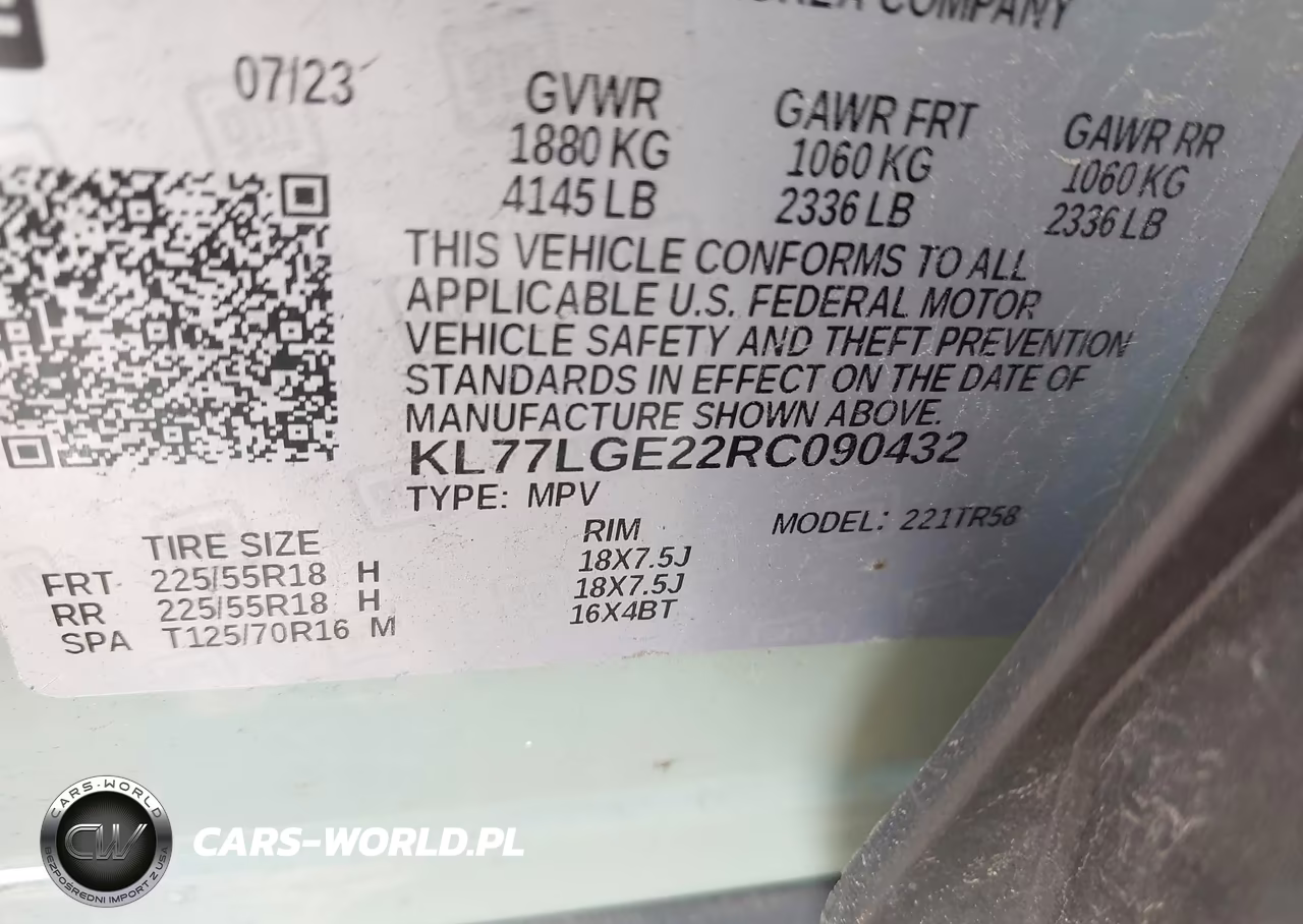 2024 Chevrolet Trax Fwd 1Rs VIN:KL77LGE22RC090432 - 9