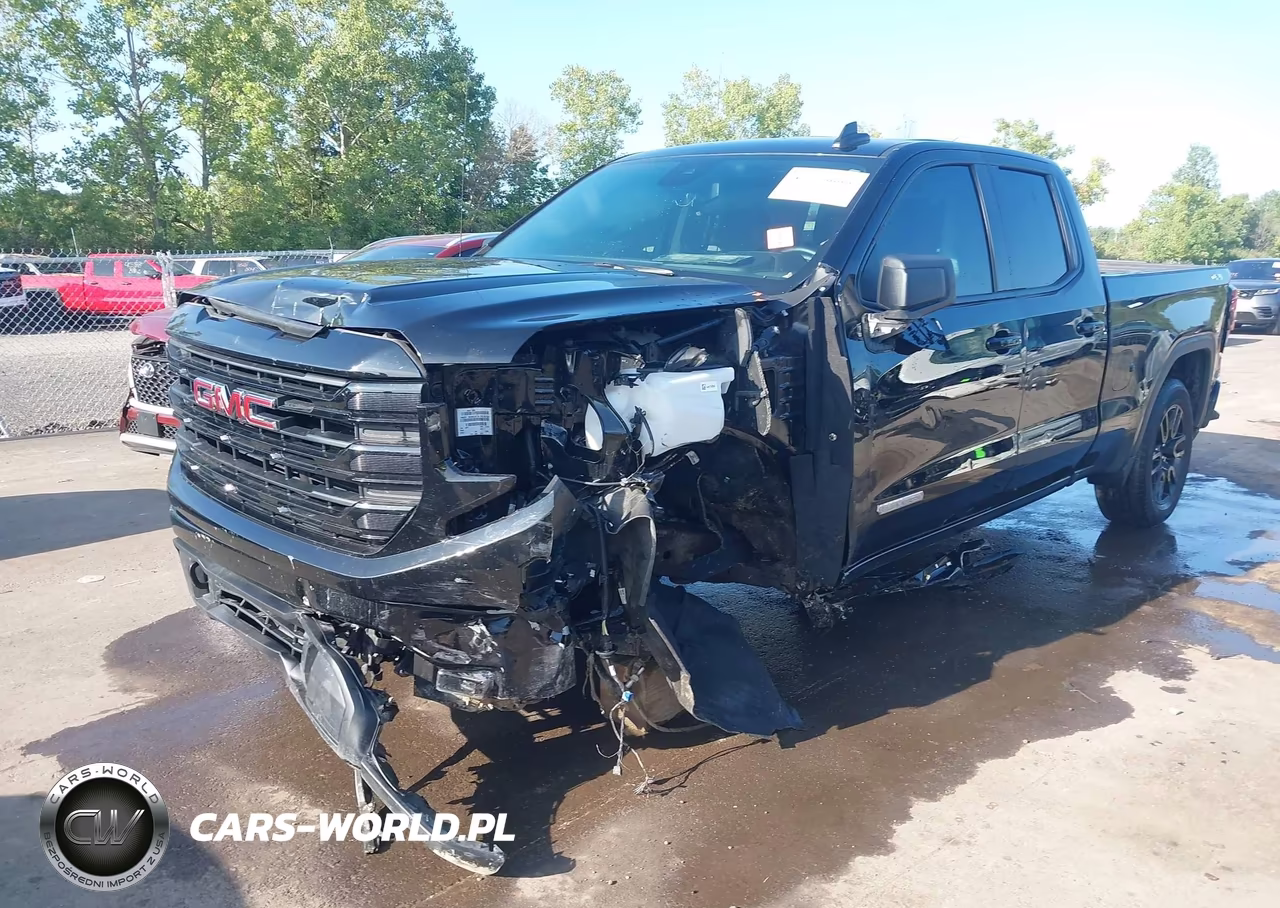 2025 GMC Sierra 1500 4Wd Standard Box Elevation With 3Vl VIN:1GTRUJEK6SZ290674 - 2