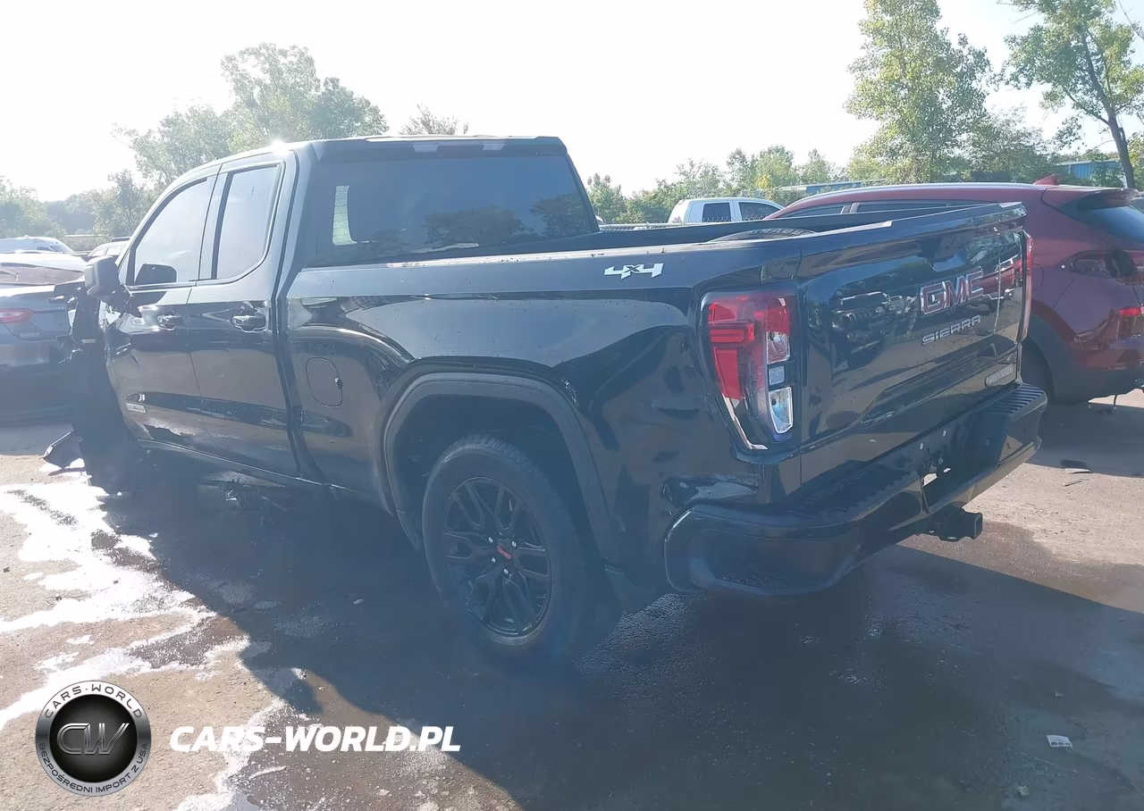 2025 GMC Sierra 1500 4Wd Standard Box Elevation With 3Vl VIN:1GTRUJEK6SZ290674 - 3