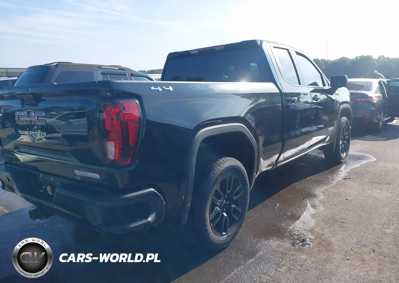 2025 GMC Sierra 1500 4Wd Standard Box Elevation With 3Vl VIN:1GTRUJEK6SZ290674 - 4