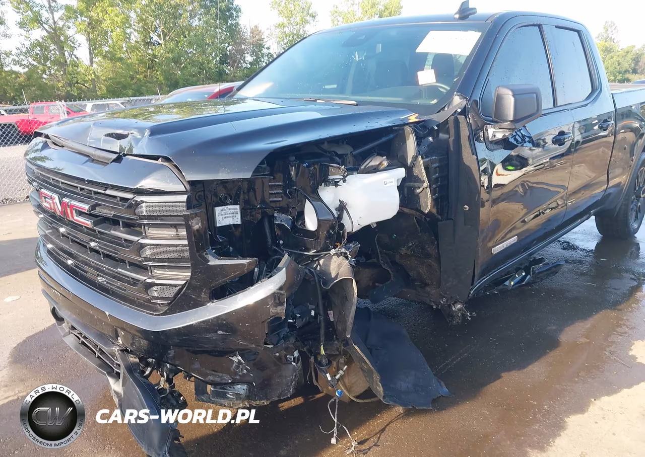 2025 GMC Sierra 1500 4Wd Standard Box Elevation With 3Vl VIN:1GTRUJEK6SZ290674 - 6