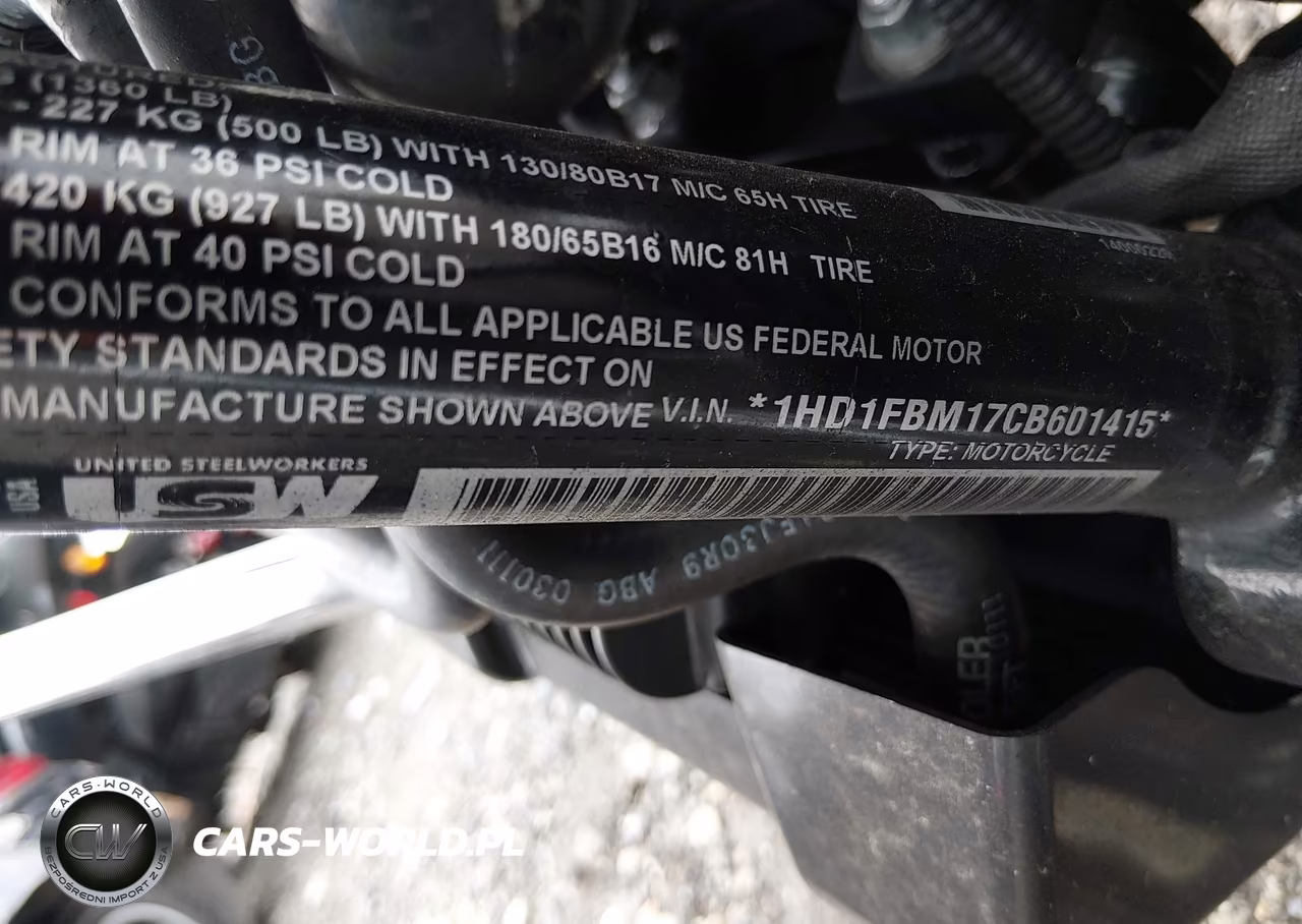 2012 Harley-Davidson Flhr Road King VIN:1HD1FBM17CB601415 - 10