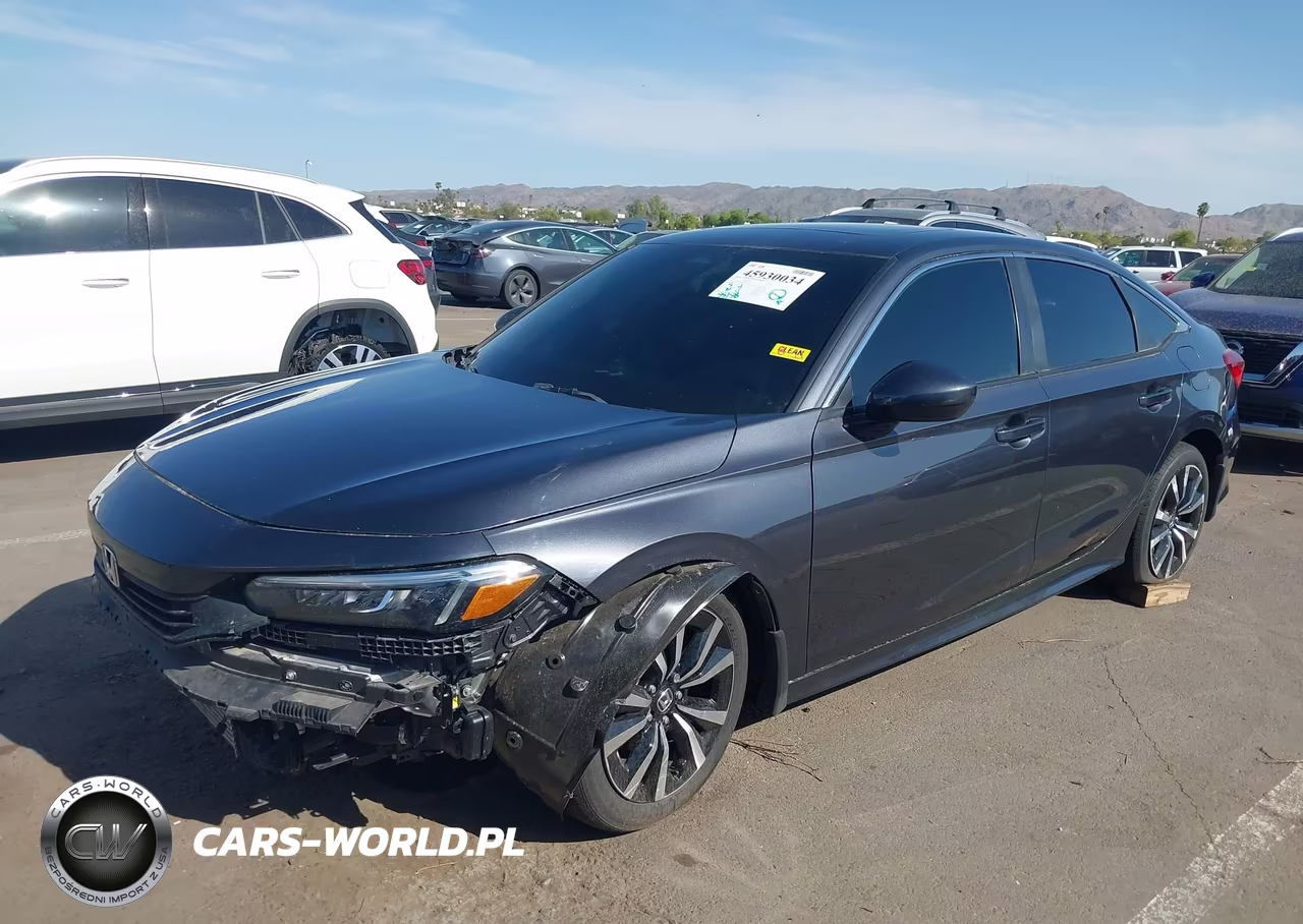 2022 Honda Civic Ex VIN:2HGFE1F70NH324074 - 2