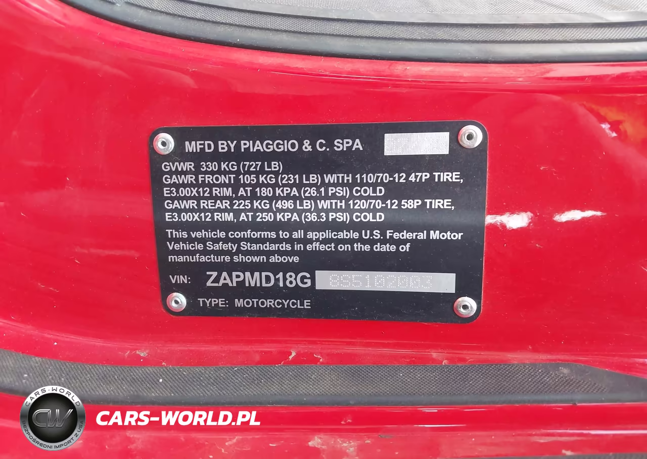 2025 Vespa Primavera-Sprint 150 VIN:ZAPMD18G8S5102003 - 10