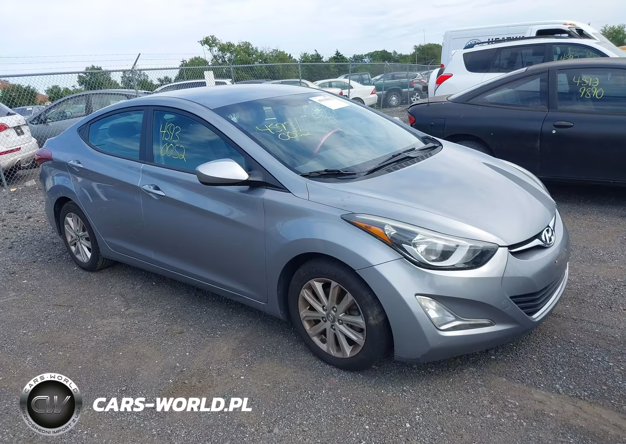 2015 Hyundai Elantra Se