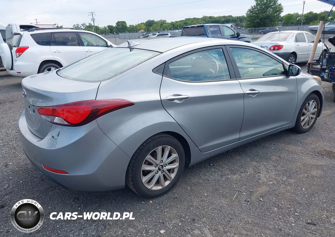 2015 Hyundai Elantra Se VIN:KMHDH4AE6FU420337 - 4