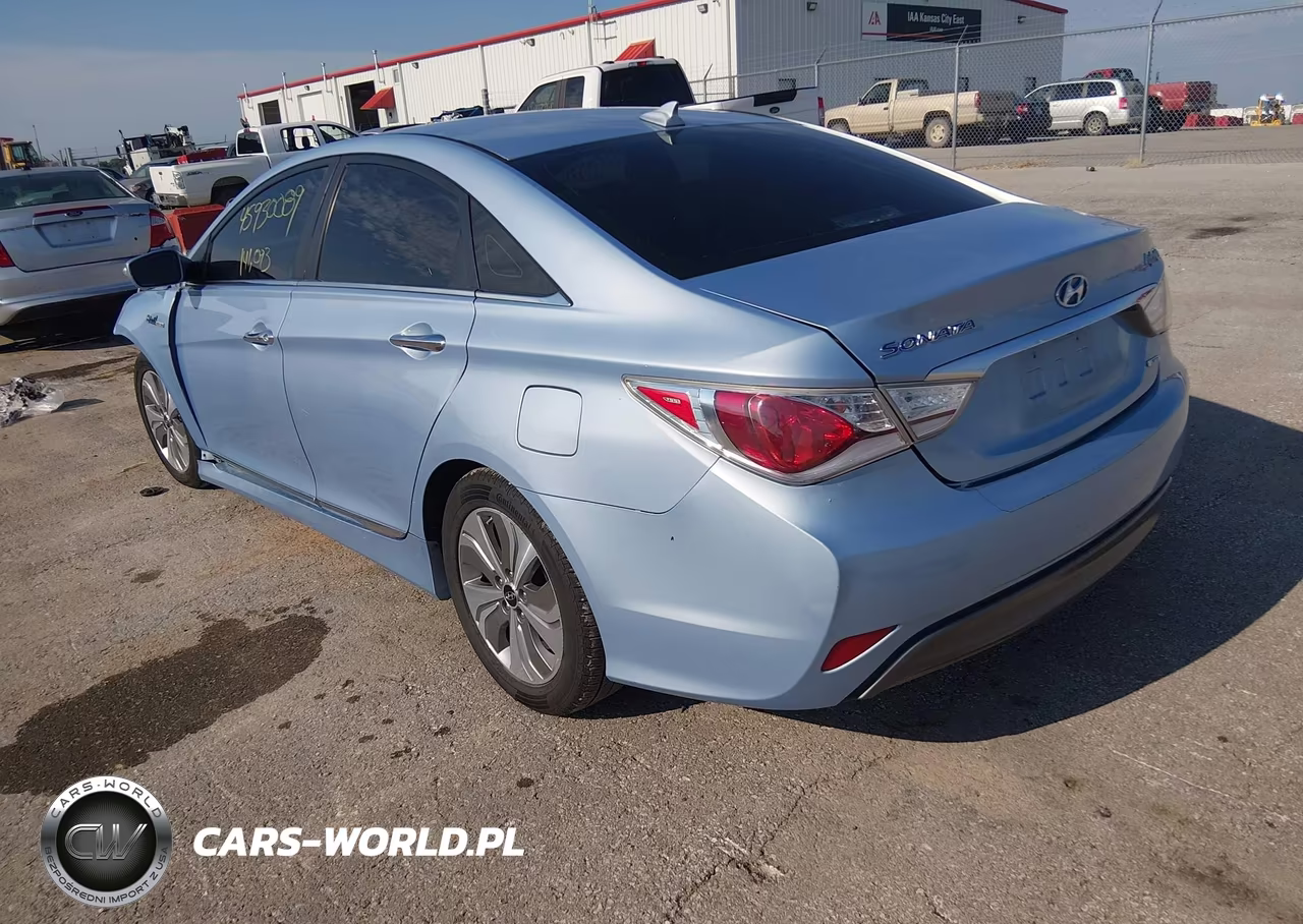 2015 Hyundai Sonata Hybrid Limited VIN:KMHEC4A47FA132418 - 3
