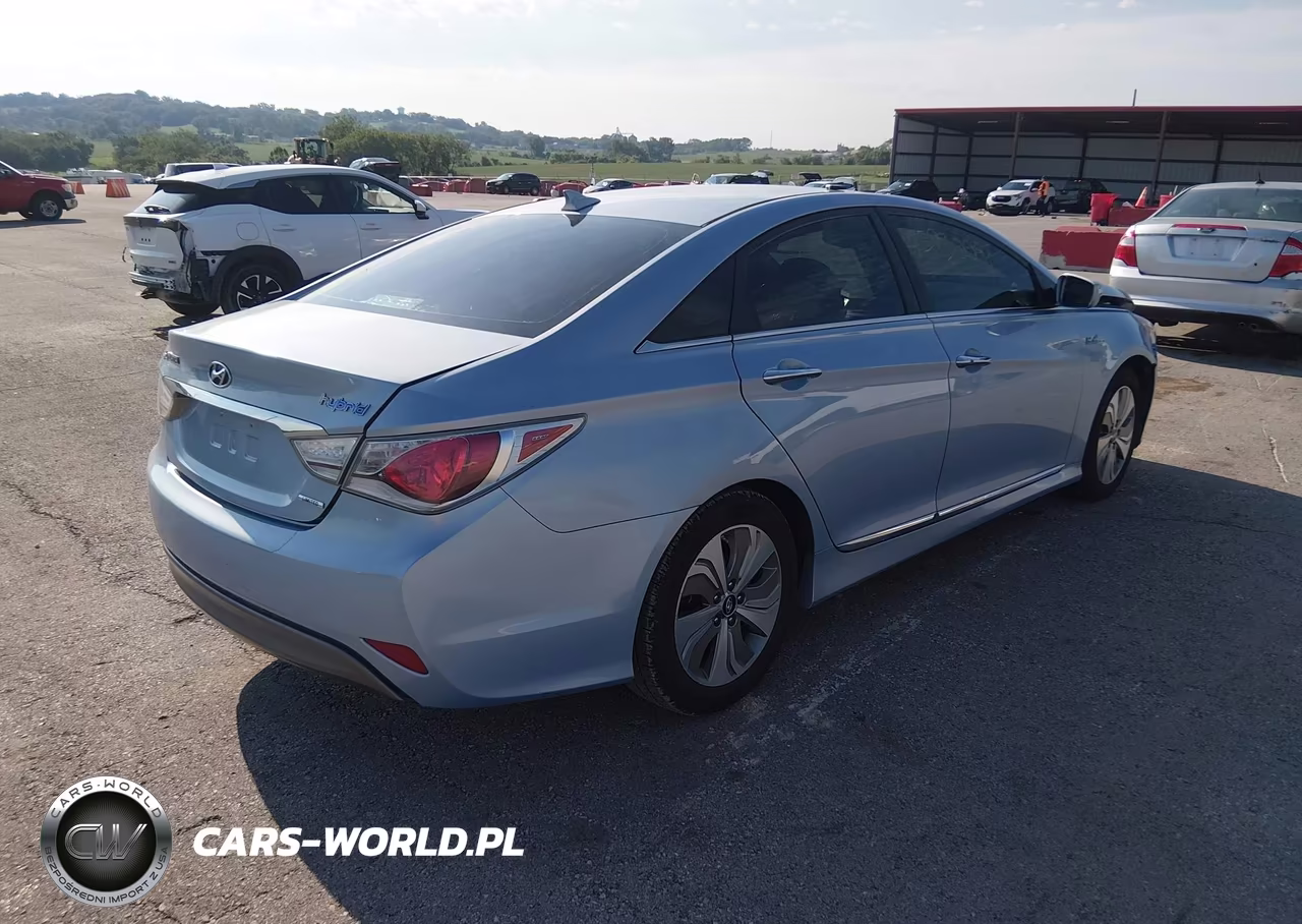 2015 Hyundai Sonata Hybrid Limited VIN:KMHEC4A47FA132418 - 4