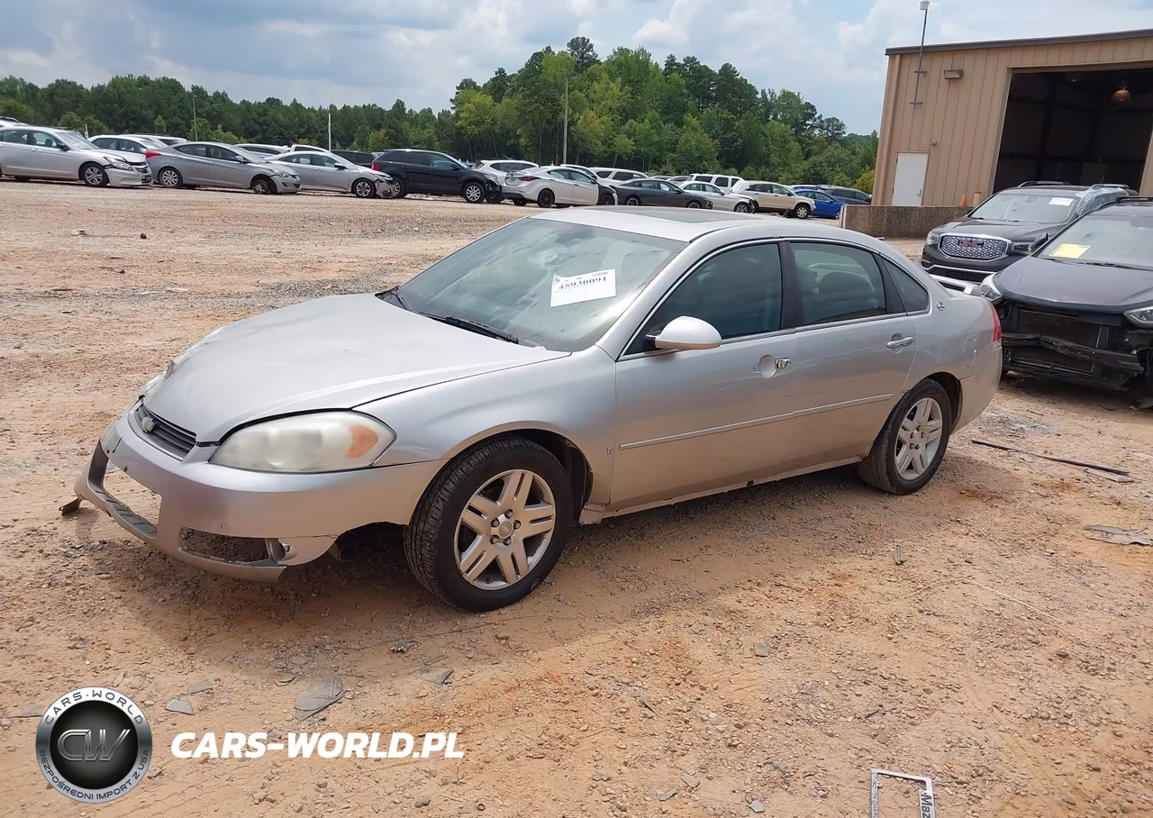 2007 Chevrolet Impala Ltz VIN:2G1WU58R479182826 - 2