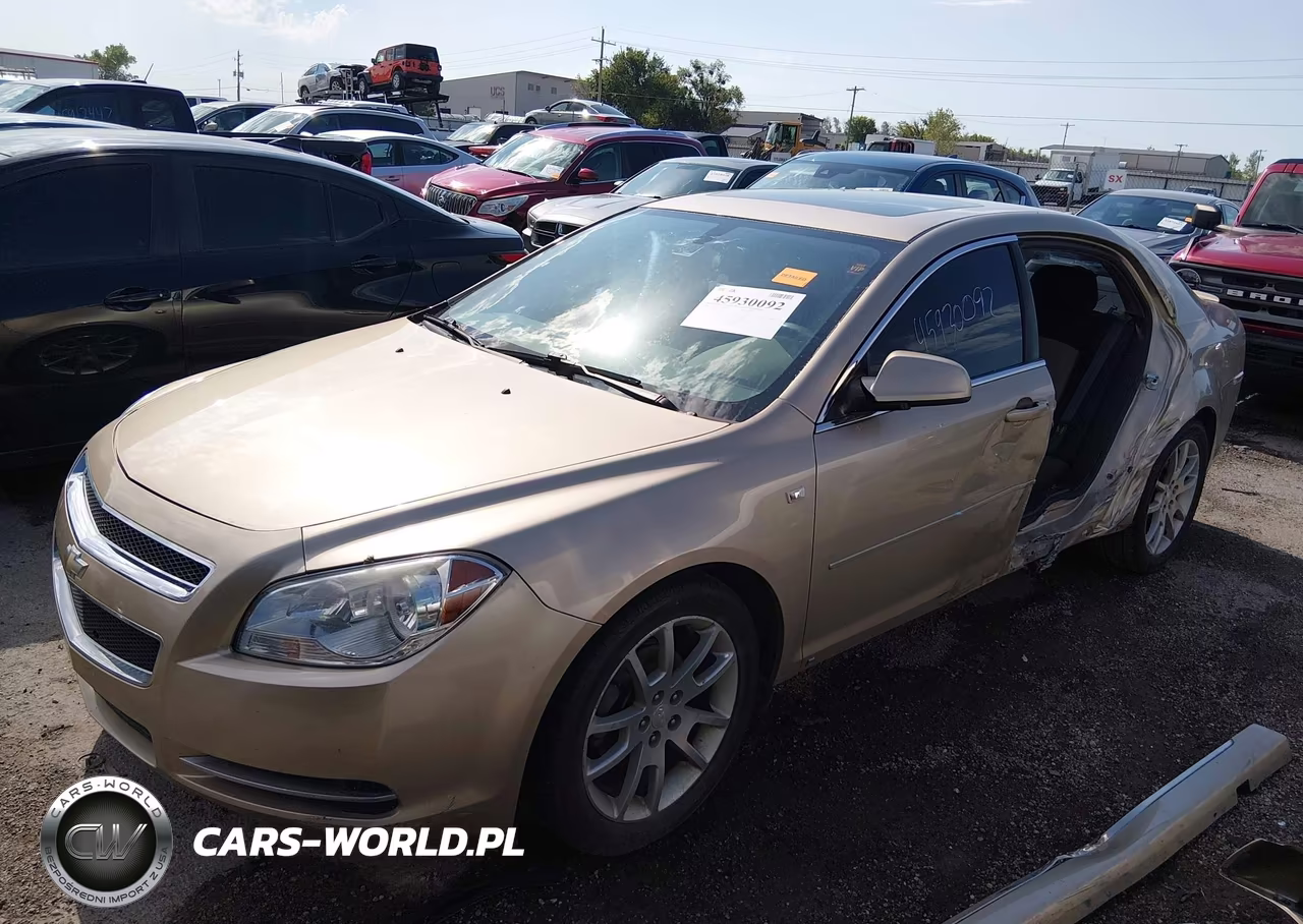 2008 Chevrolet Malibu Lt VIN:1G1ZH57B08F251719 - 2