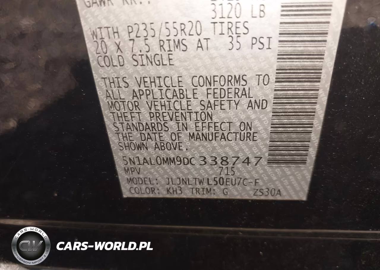 2013 Infiniti Jx35 VIN:5N1AL0MM9DC338747 - 9