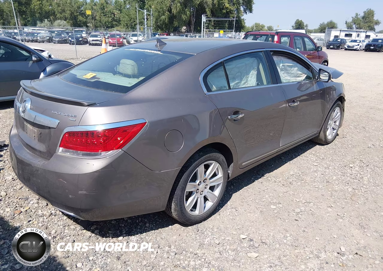 2012 Buick Lacrosse Leather Group VIN:1G4GL5G37CF203399 - 4