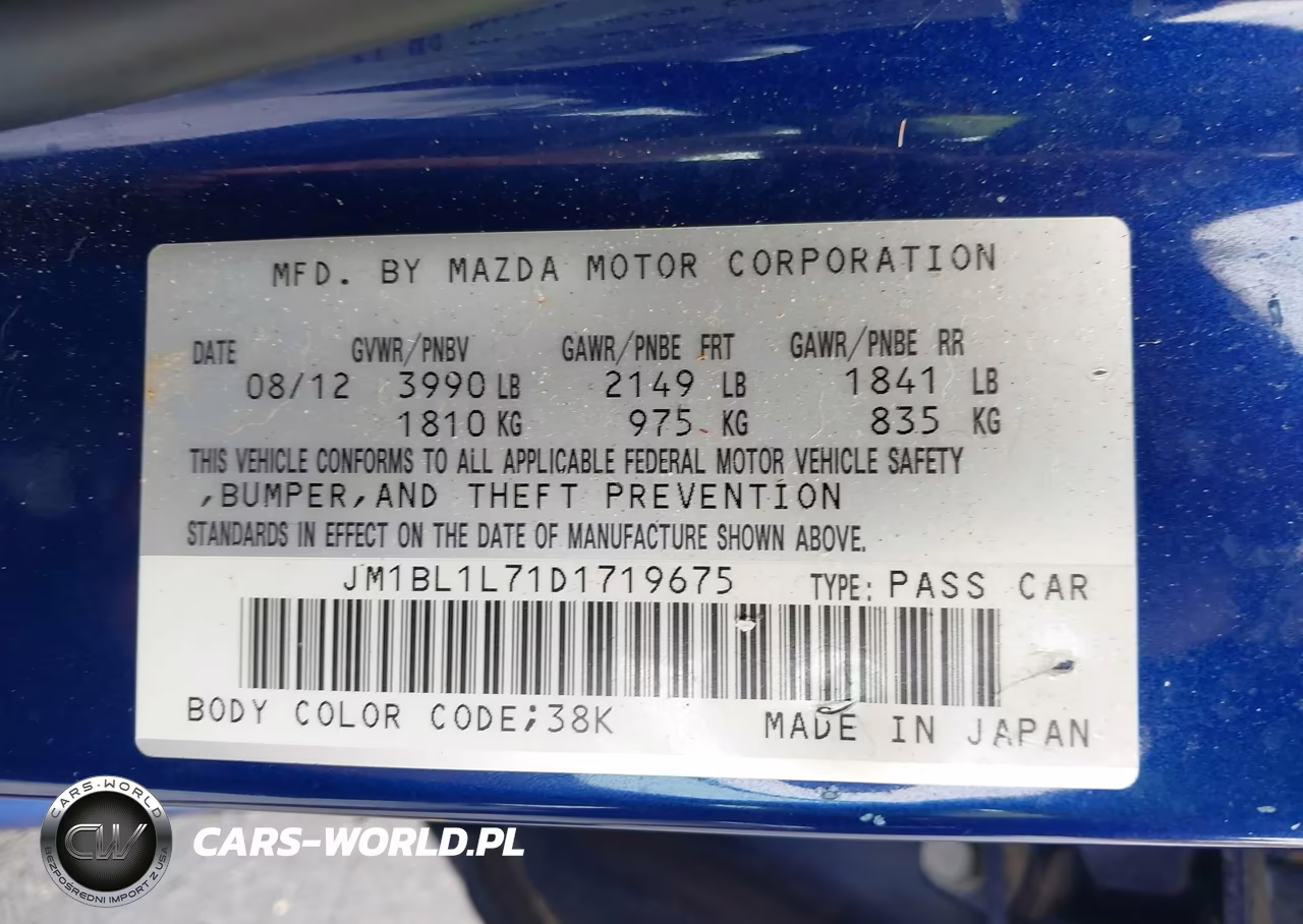 2013 Mazda Mazda3 I Touring VIN:JM1BL1L71D1719675 - 9