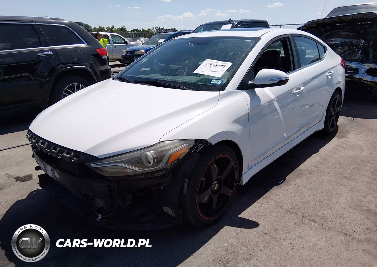 2018 Hyundai Elantra Sport VIN:KMHD04LB0JU554957 - 2