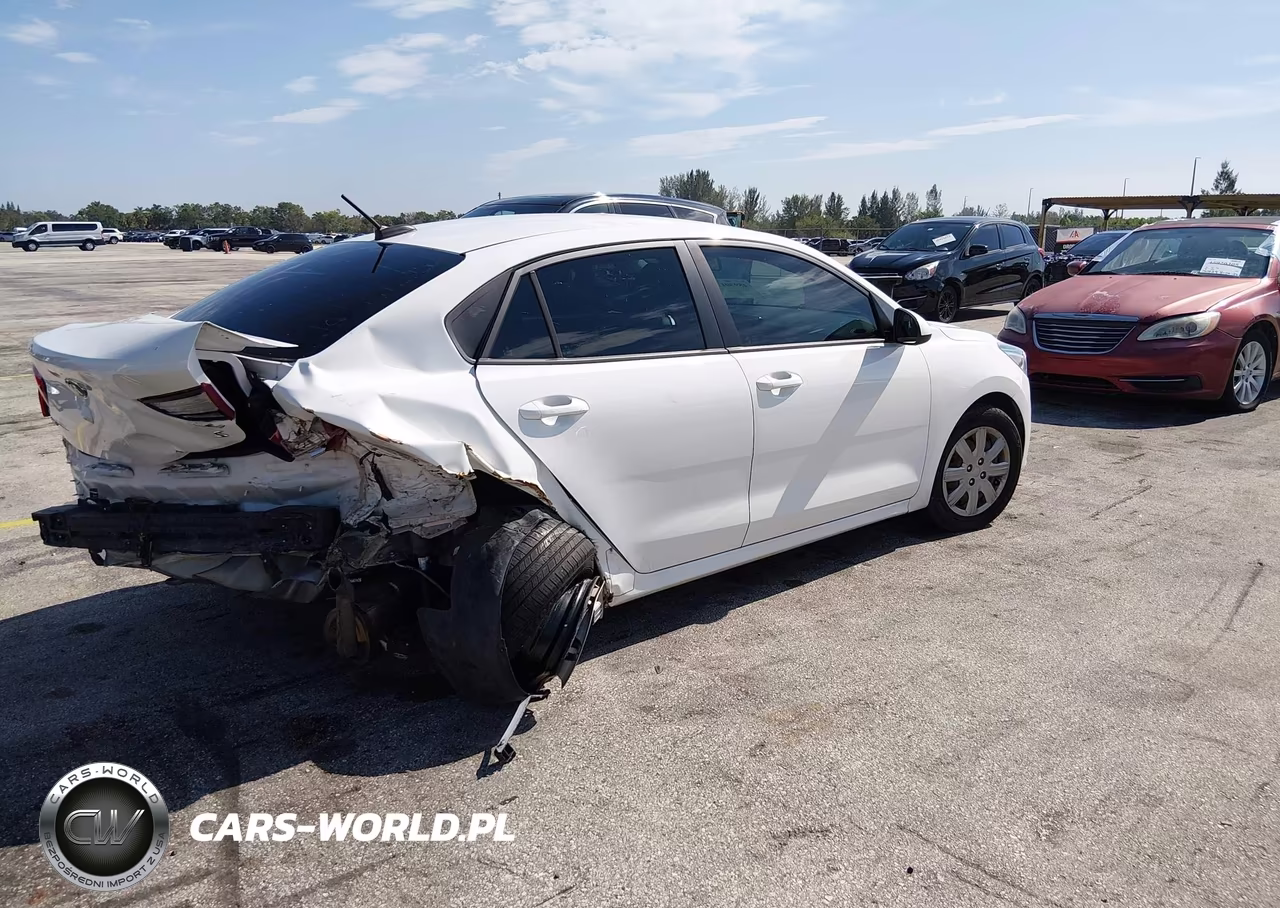 2021 Kia Rio S VIN:3KPA24AD2ME387980 - 4