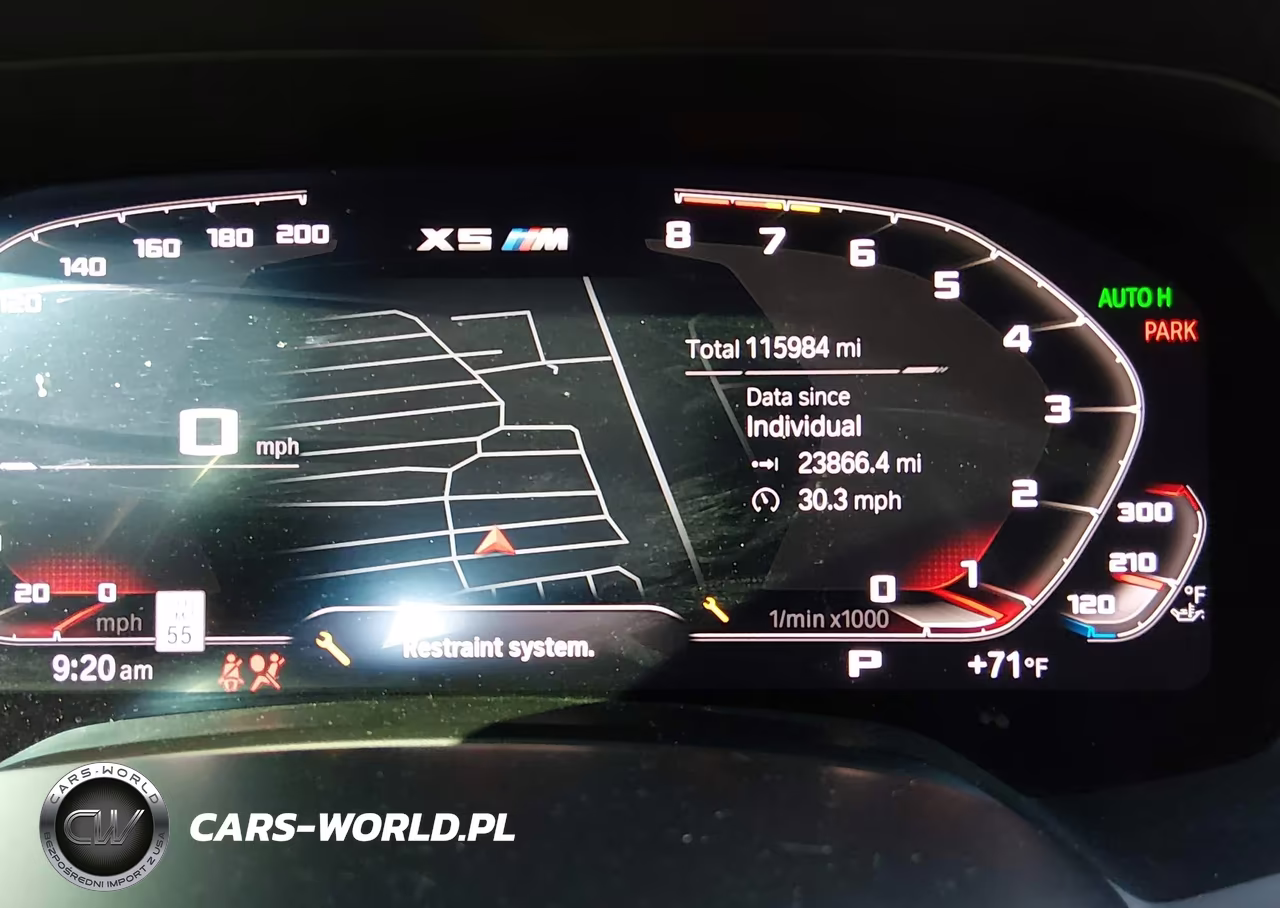 2021 BMW X5 M VIN:5YMJU0C0XM9E26133 - 16