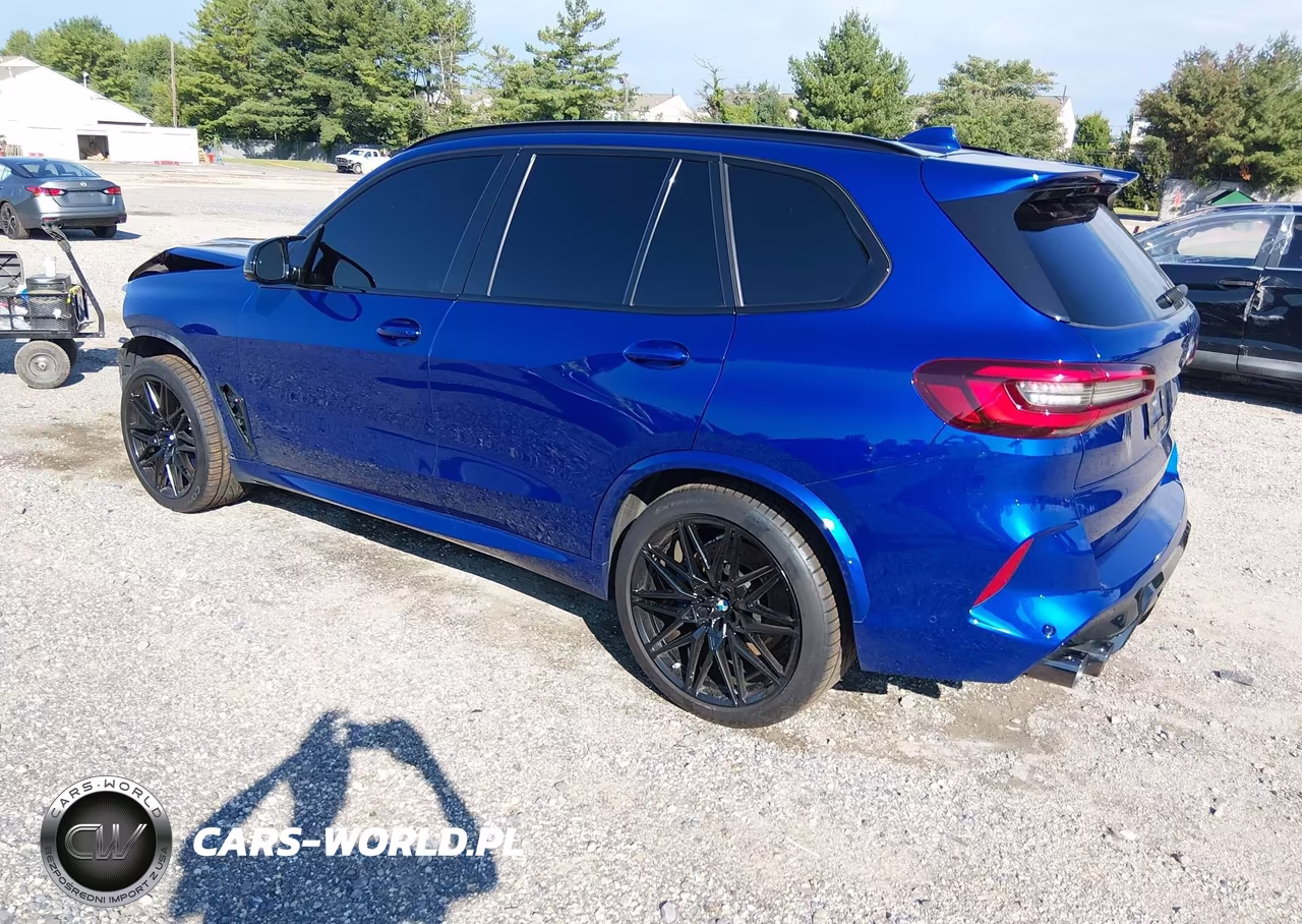 2021 BMW X5 M VIN:5YMJU0C0XM9E26133 - 3