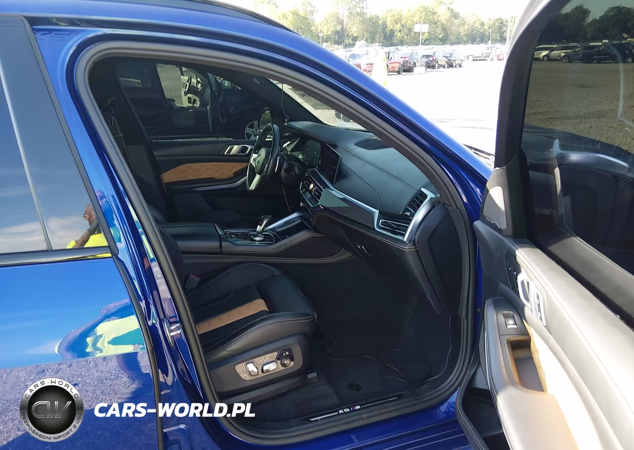 2021 BMW X5 M VIN:5YMJU0C0XM9E26133 - 5
