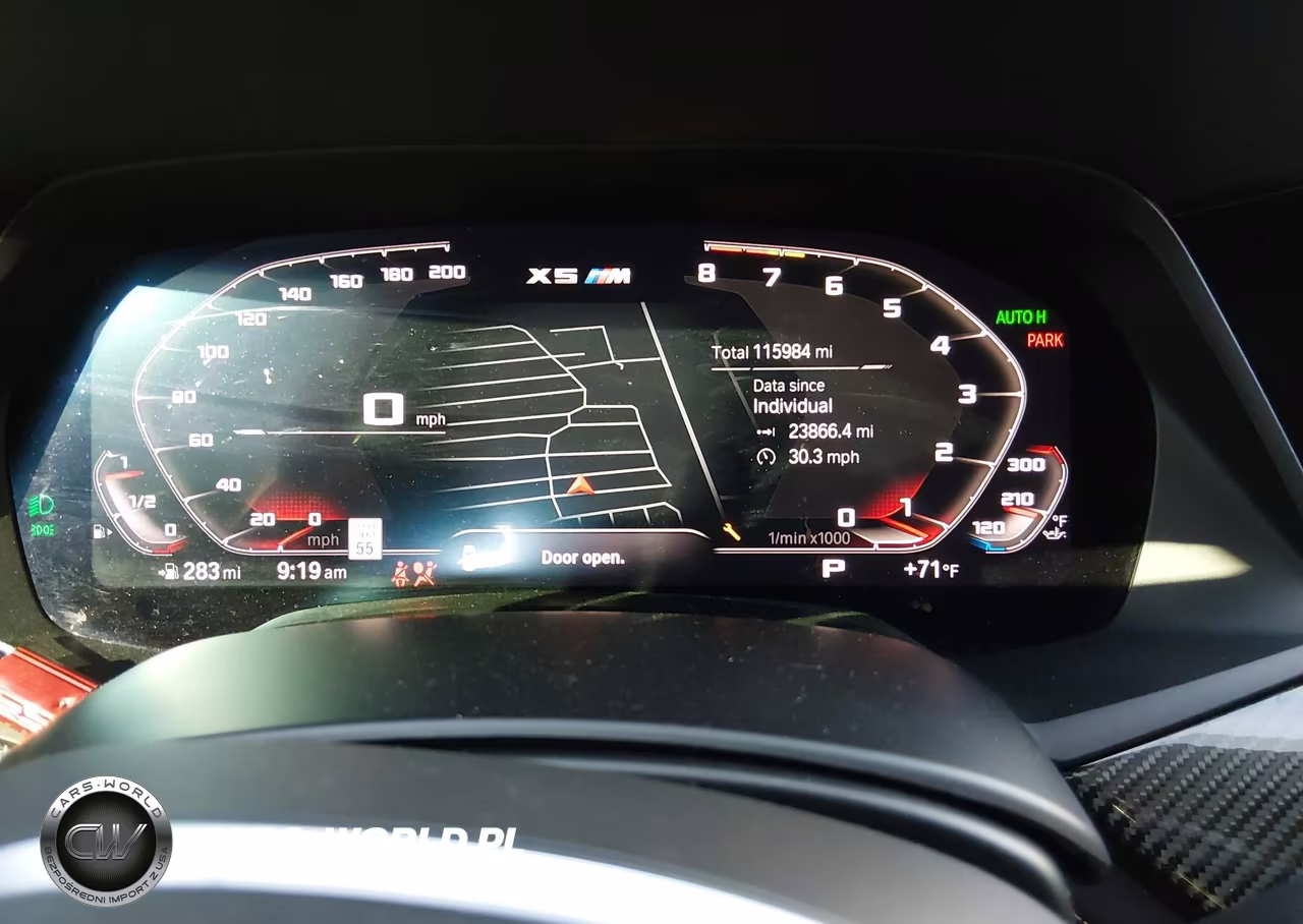 2021 BMW X5 M VIN:5YMJU0C0XM9E26133 - 7